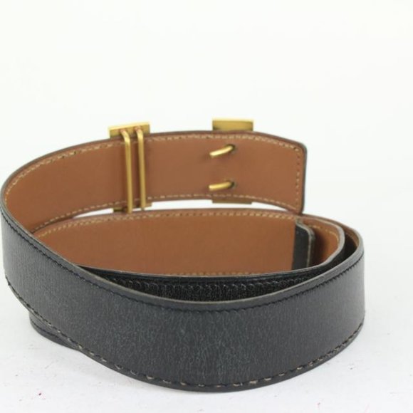 Hermès 32mm Reversible H Logo Belt Kit Black x Bro main image 11